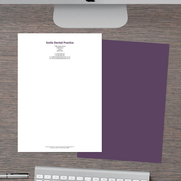 Letterhead - Block-back