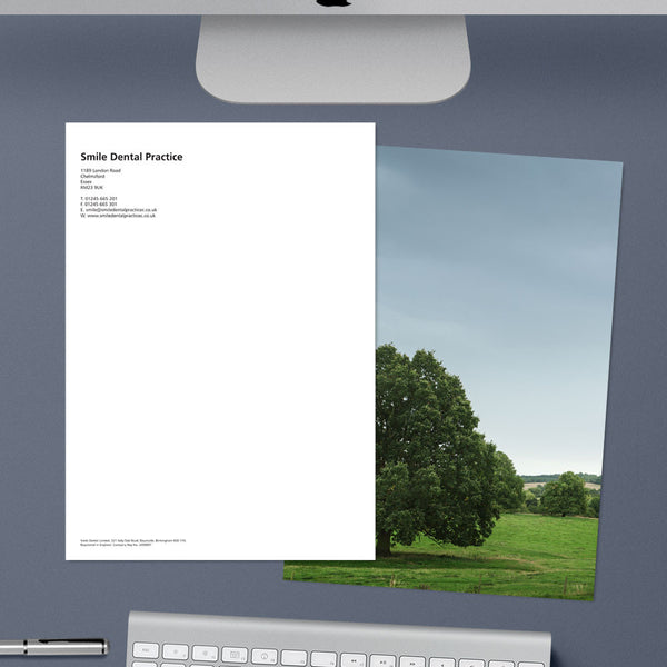 Letterhead - Photo-back