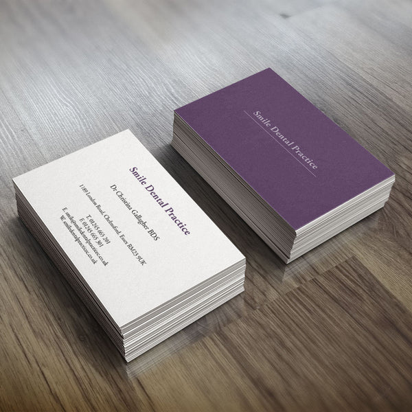 Business Cards - Block-back