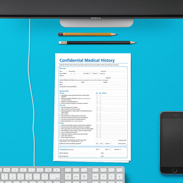 Medical History Form - NHS