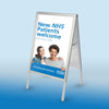 NHS New Patients Welcome A-board & Poster