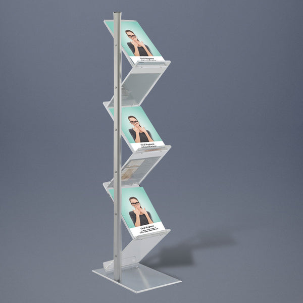 Zig-Zag Brochure Display