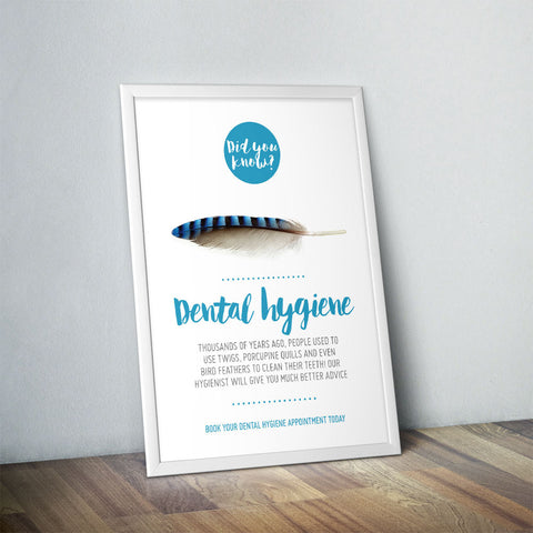 Oral Hygiene Poster - Did You Know Range