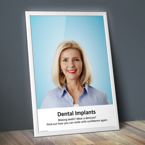 Dental Implants Poster - Classic