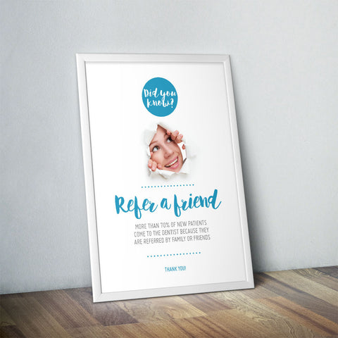 Refer a Friend Poster - Did You Know Range