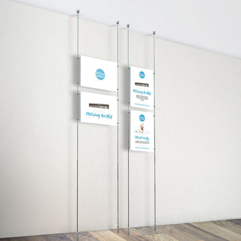 Ceiling To Floor Poster Kits