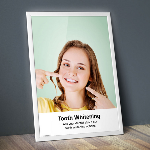Tooth Whitening Poster A2 - Classic